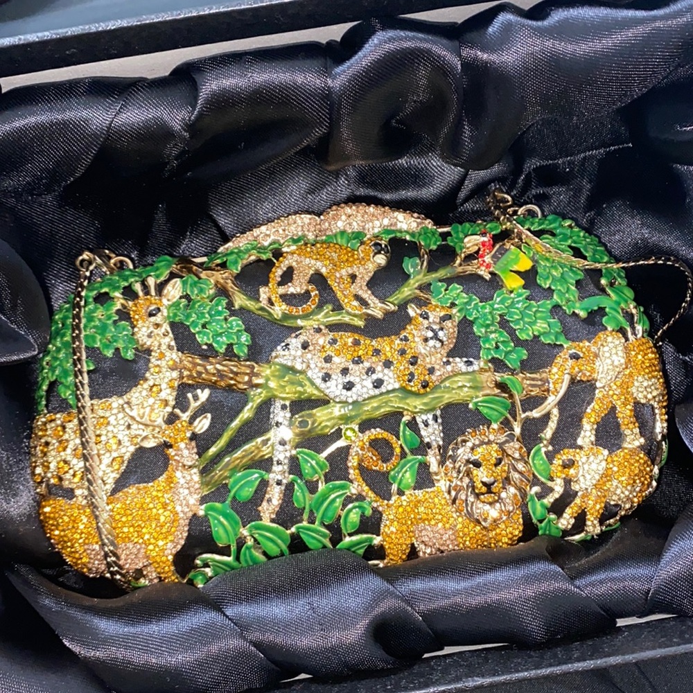 Crystal Jungle Clutch